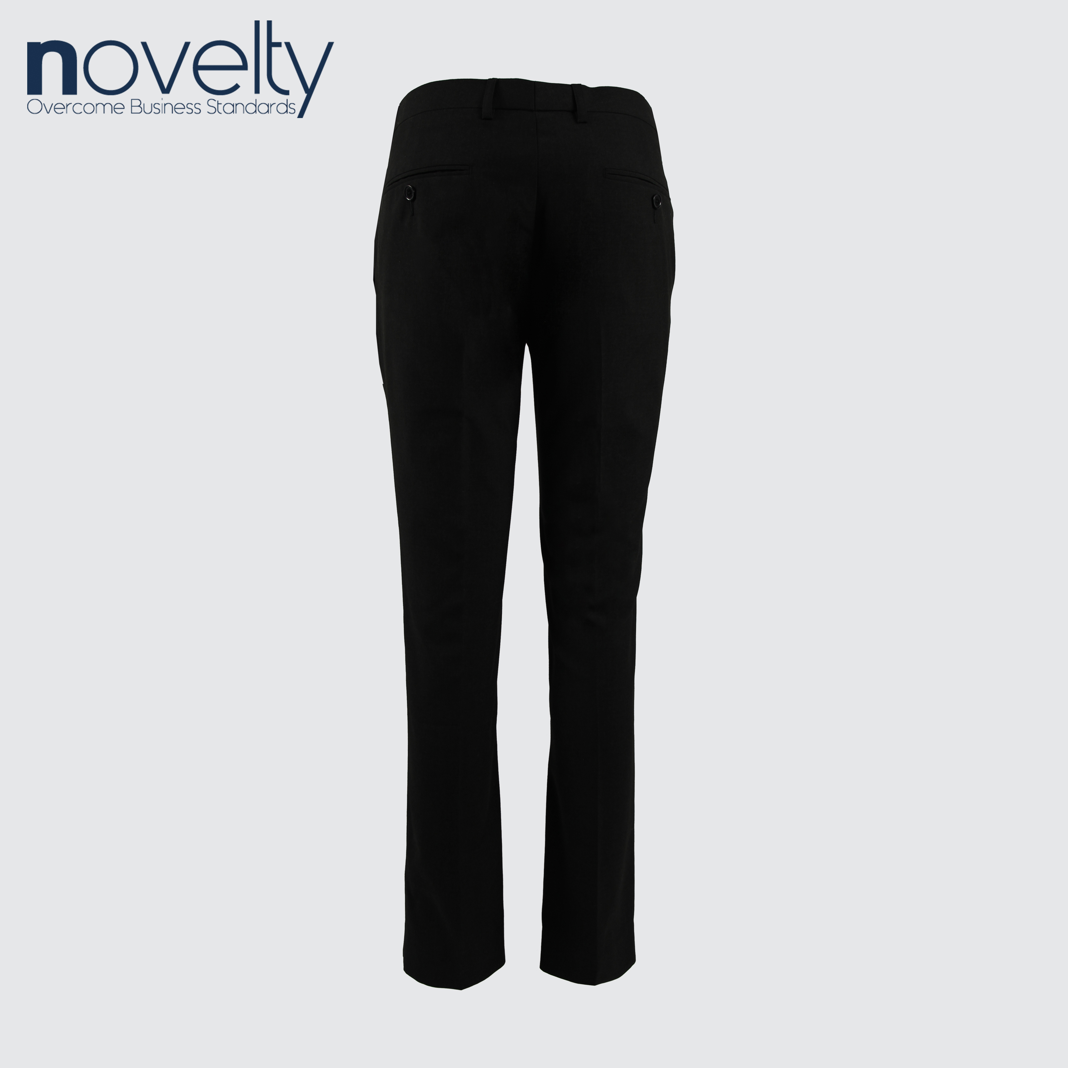 Quần tây nam 0Ply Novelty màu xám Slim fit NQTMMDNTRF2202970