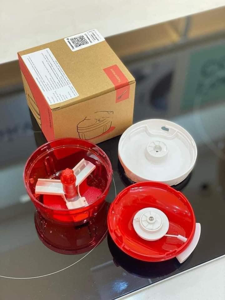 DỤng Cụ Xay Thực Phẩm Suppersonic Tubor Chopper - Lưỡi Dao Sắc Bén - Không Sử Dụng Điện