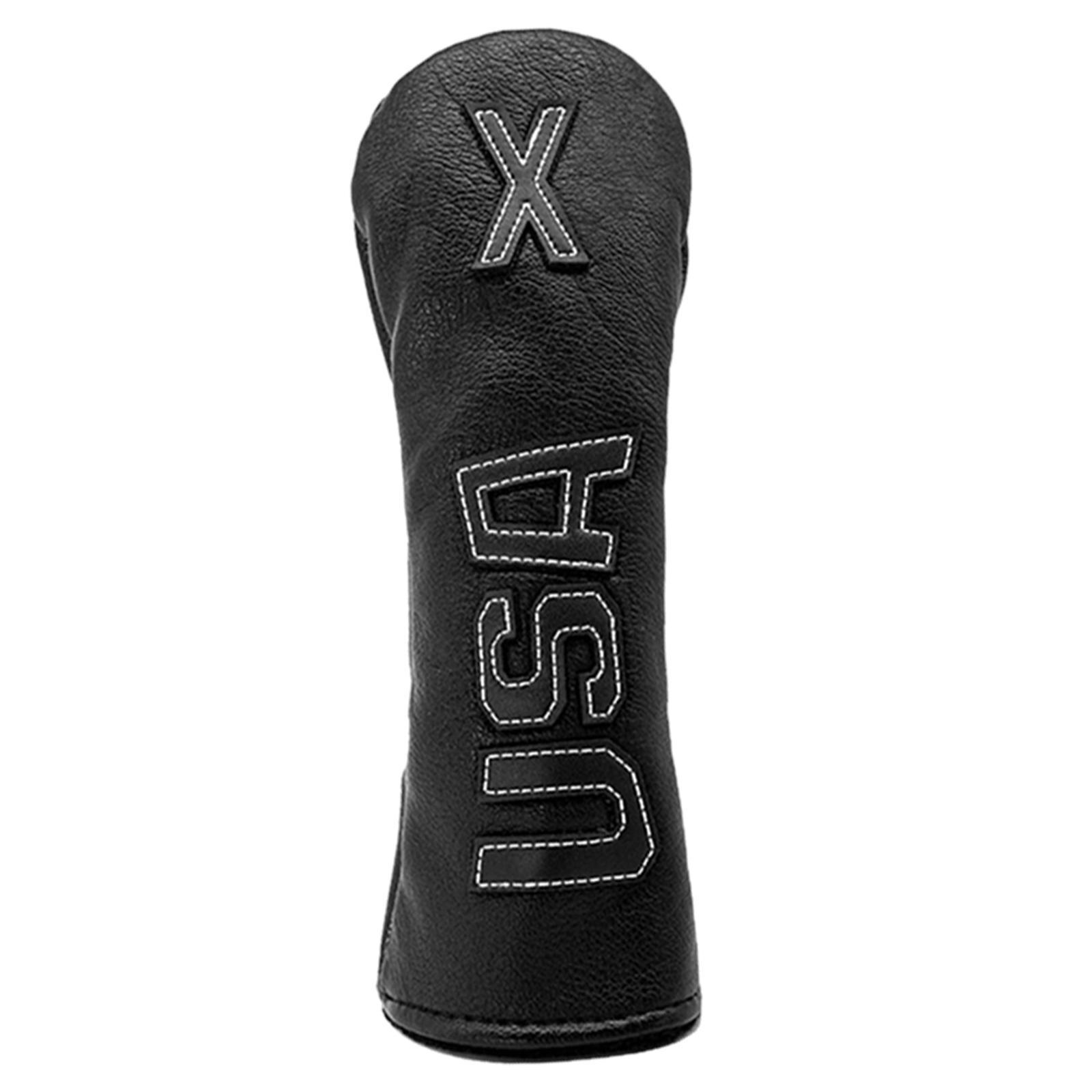 PU Golf Head Cover for Fairway Woods Protector Case Club Headcover