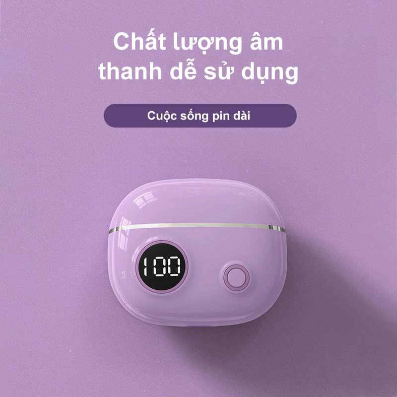 Tai nghe Bluetooth GOOJODOQ không dây IPX5 TWS 5.3 Âm thanh nổi Hi-Fi kèm hộp sạc Màn hình hiển thị điện kỹ thuật số LED