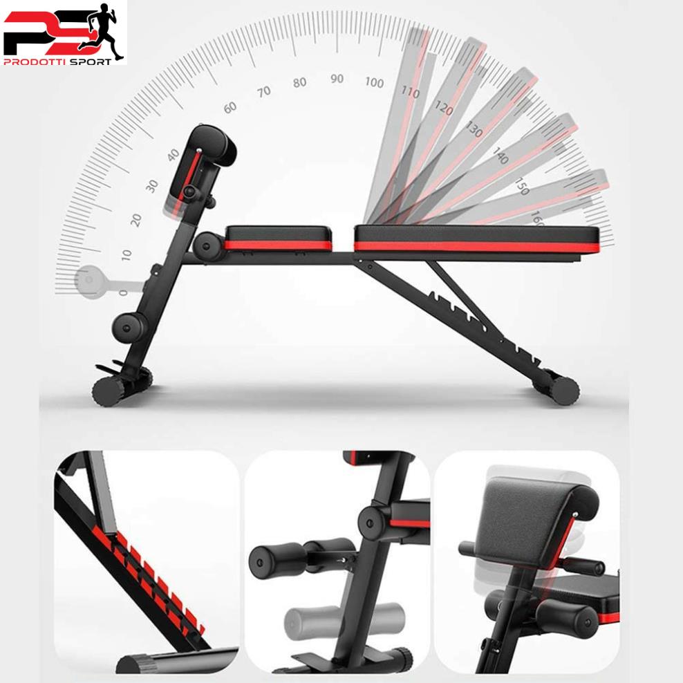 Ghế tập tạ đa năng P189,tập gym,ghế nằm đẩy tạ tay tiện lợi bền đẹp