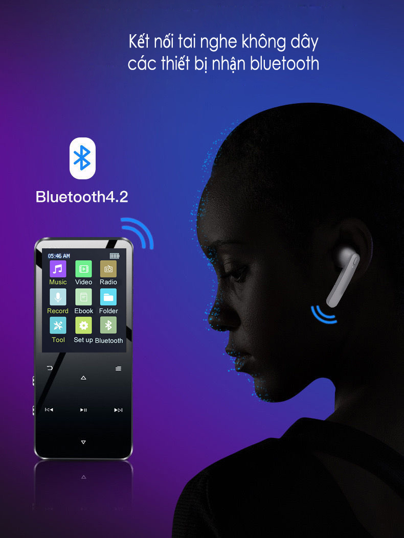 Máy nghe nhạc Bluetooth H90