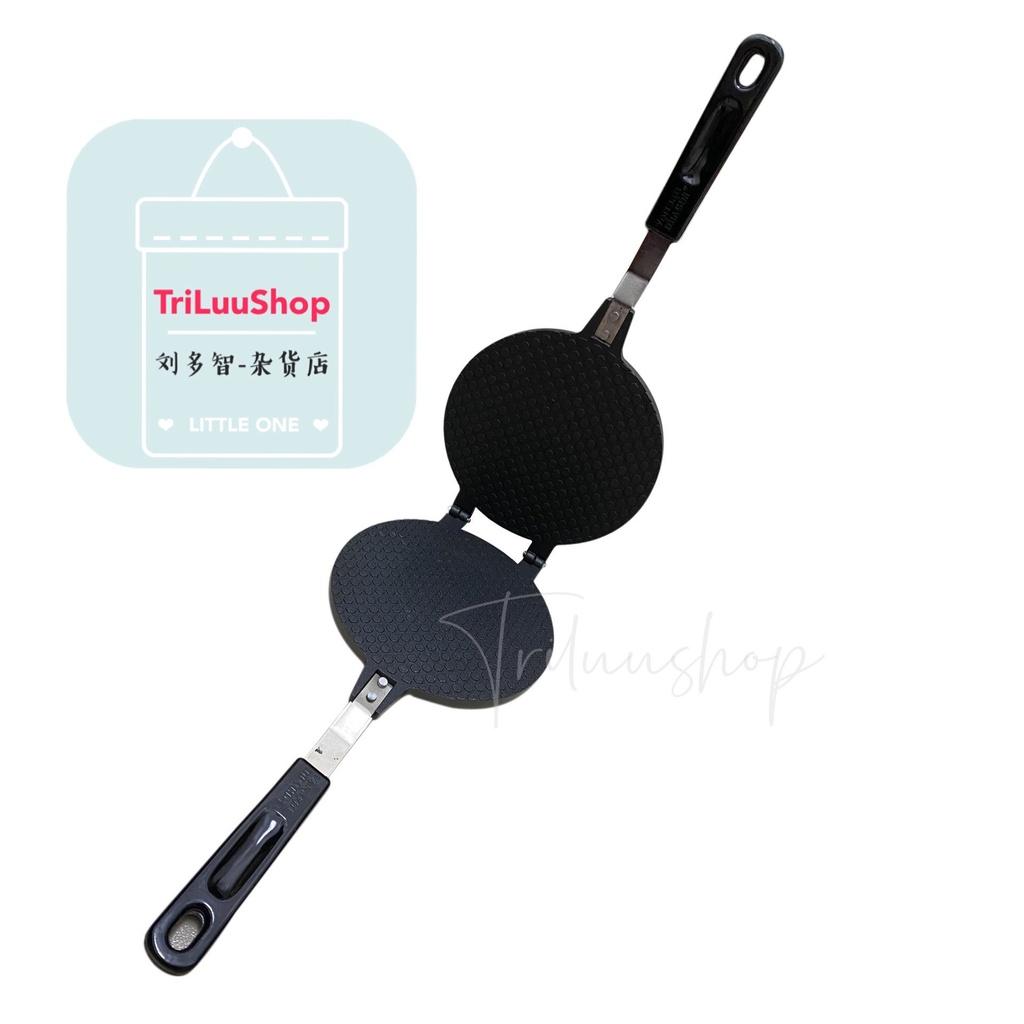 Khuôn Làm Bánh Ốc Quế Kẹp Cuốn Gang Chống Dính Loại Lớn Cao Cấp
