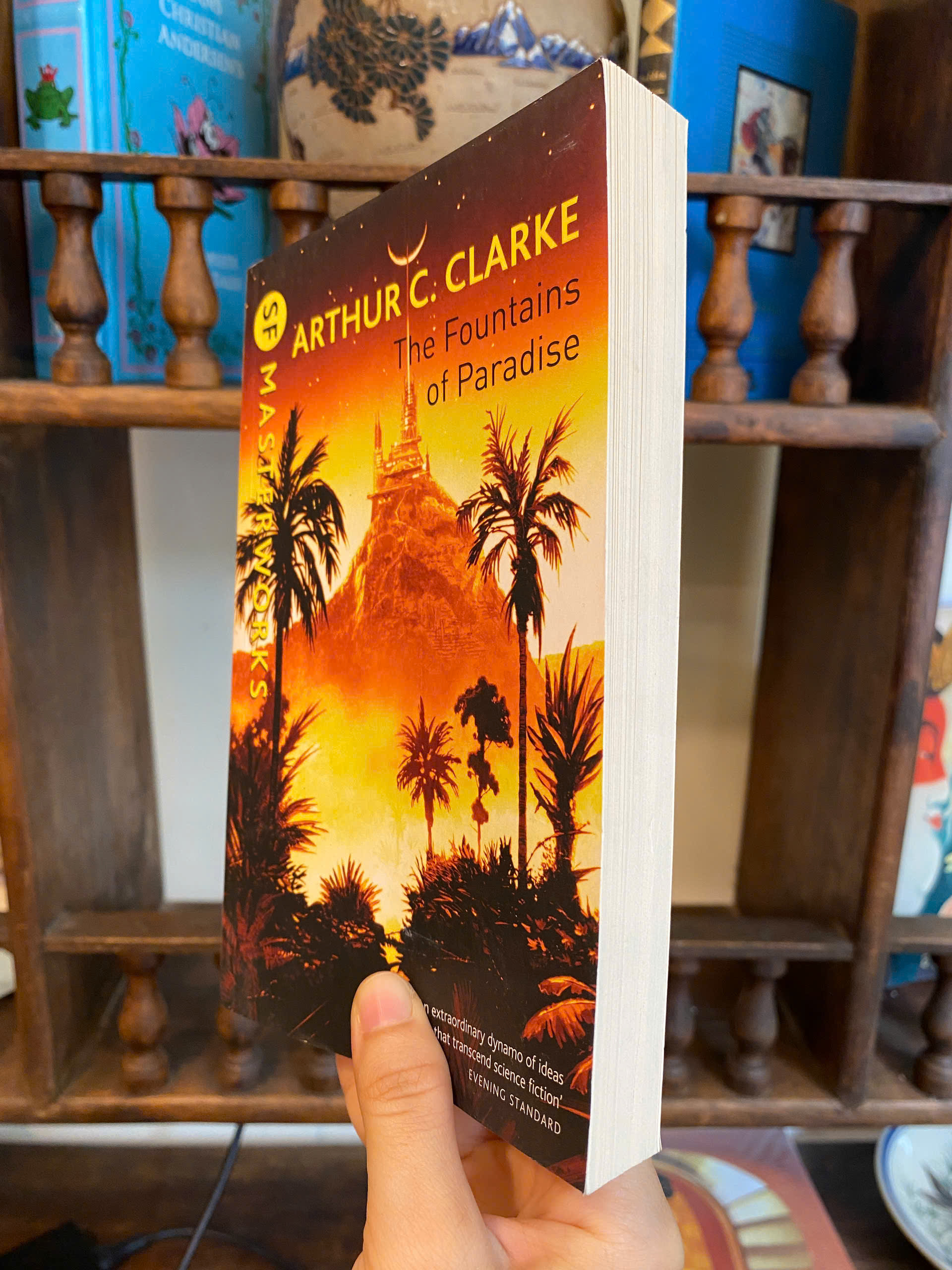 Sách - SF Masterworks: The Fountains of Paradise by Arthur C. Clarke | Science Fiction / Fantasy