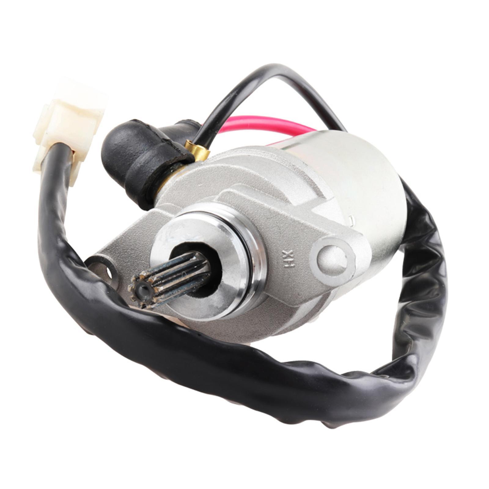 Starter Motor, Motorcycle Starter Motor ,Durable, Easy to Install, Accessories Professional Starter Engine Starter for Bws100 Yw100 4VP