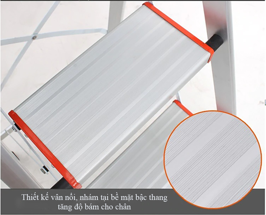 Thang nhôm ghế 4 bậc Kachi MK-149