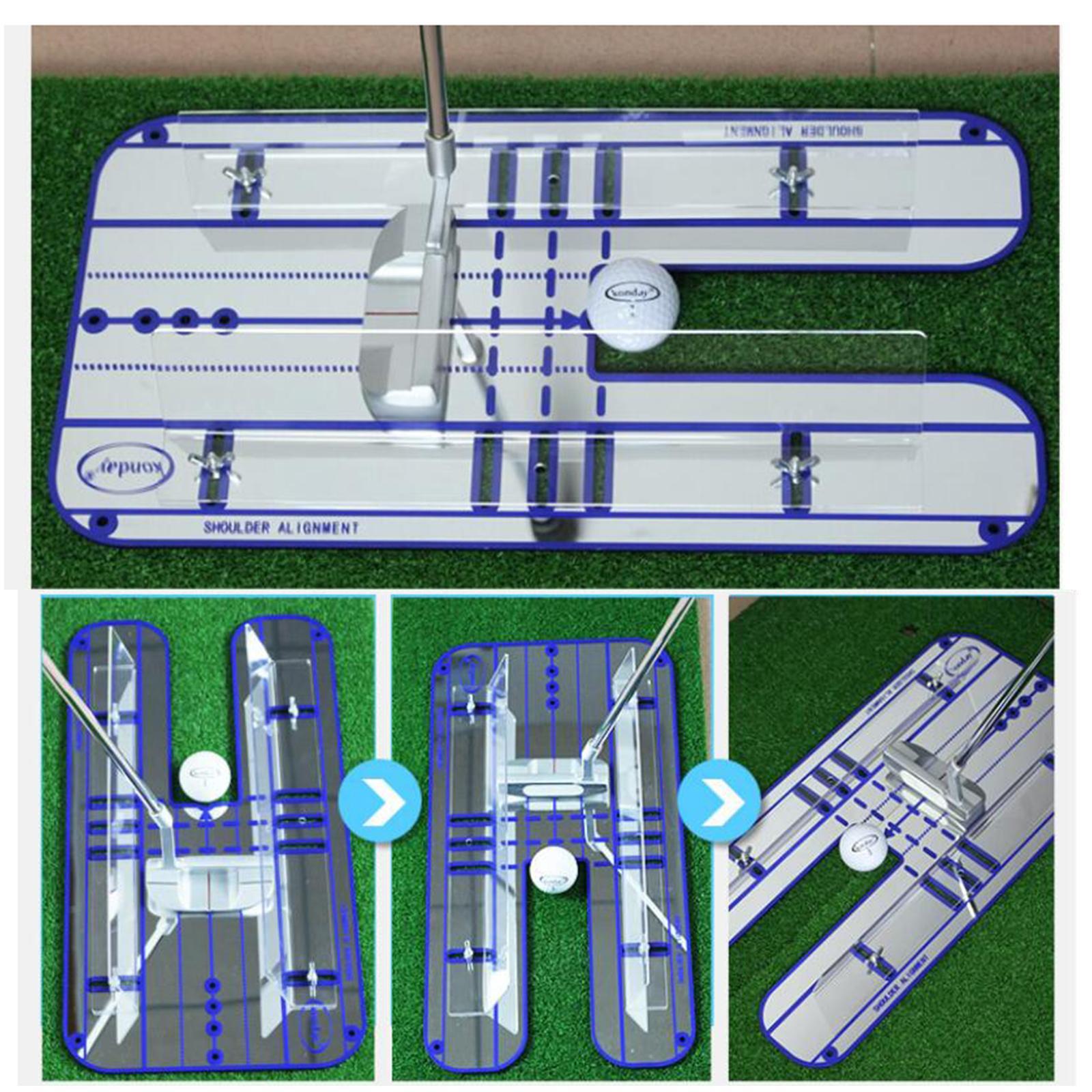 Golf Putting Mirror Training Alignment Aid Golf Supplies Accessories