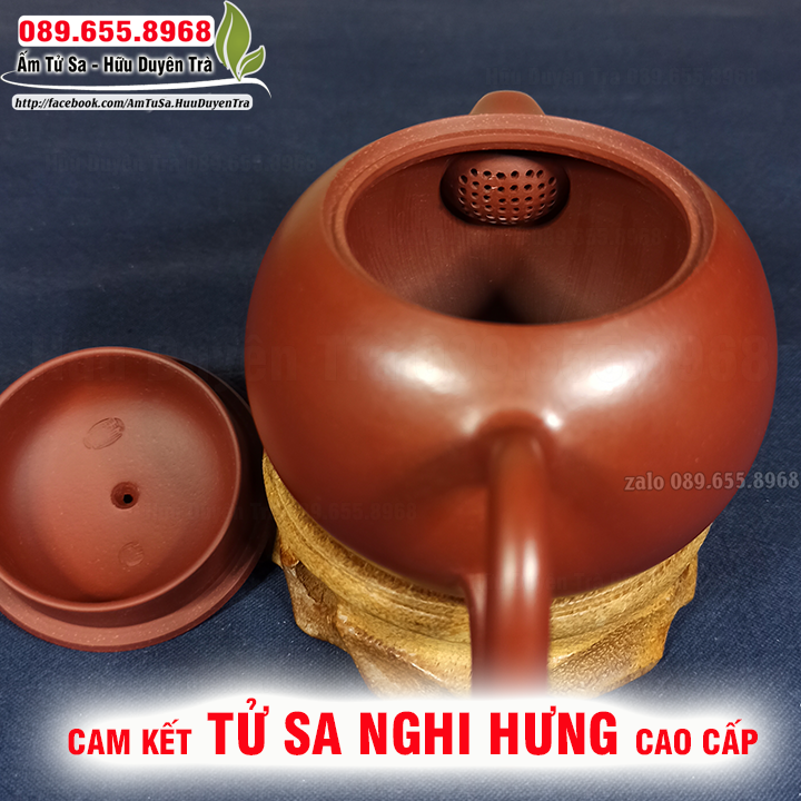 Ấm trà Tử Sa tây thi Ngọc Diễm - ấm tử sa nghi hưng dùng trà đạo cùng trà ô long, trà mạn,trà thái nguyên