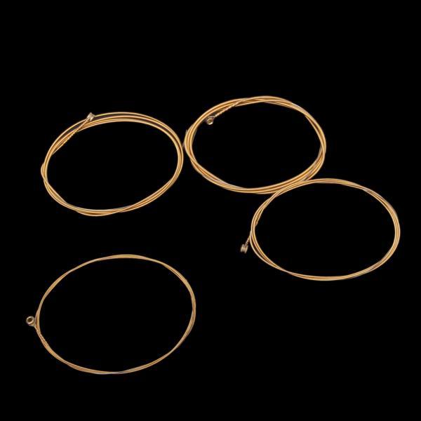A Set Of 6 Strings For Acoustic Guitar