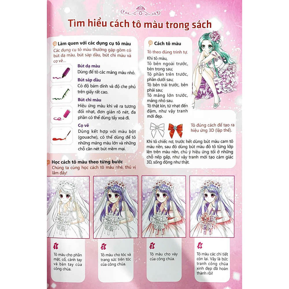 Tô Màu Công Chúa - Công Chúa Nhí Nhảnh