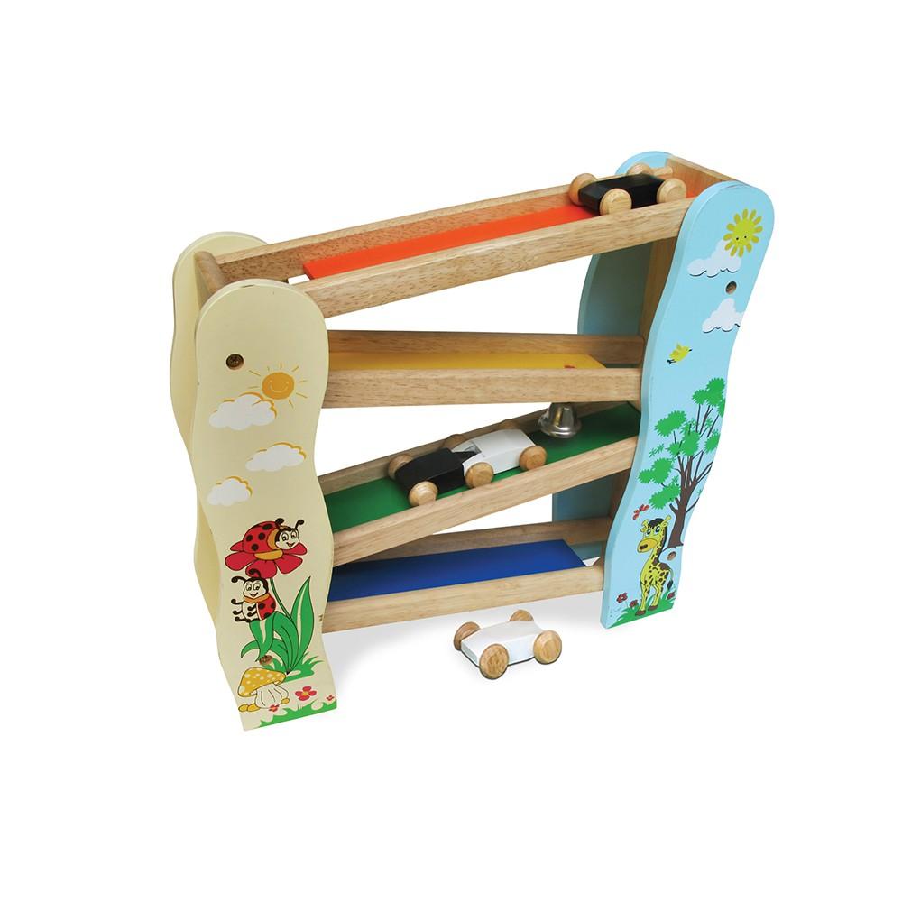 Đồ chơi gỗ Trò chơi trượt xe | Winwintoys 63092 | Phát triển trí tò mò và khám phá cho bé | Đạt tiêu chuẩn CE và TCVN