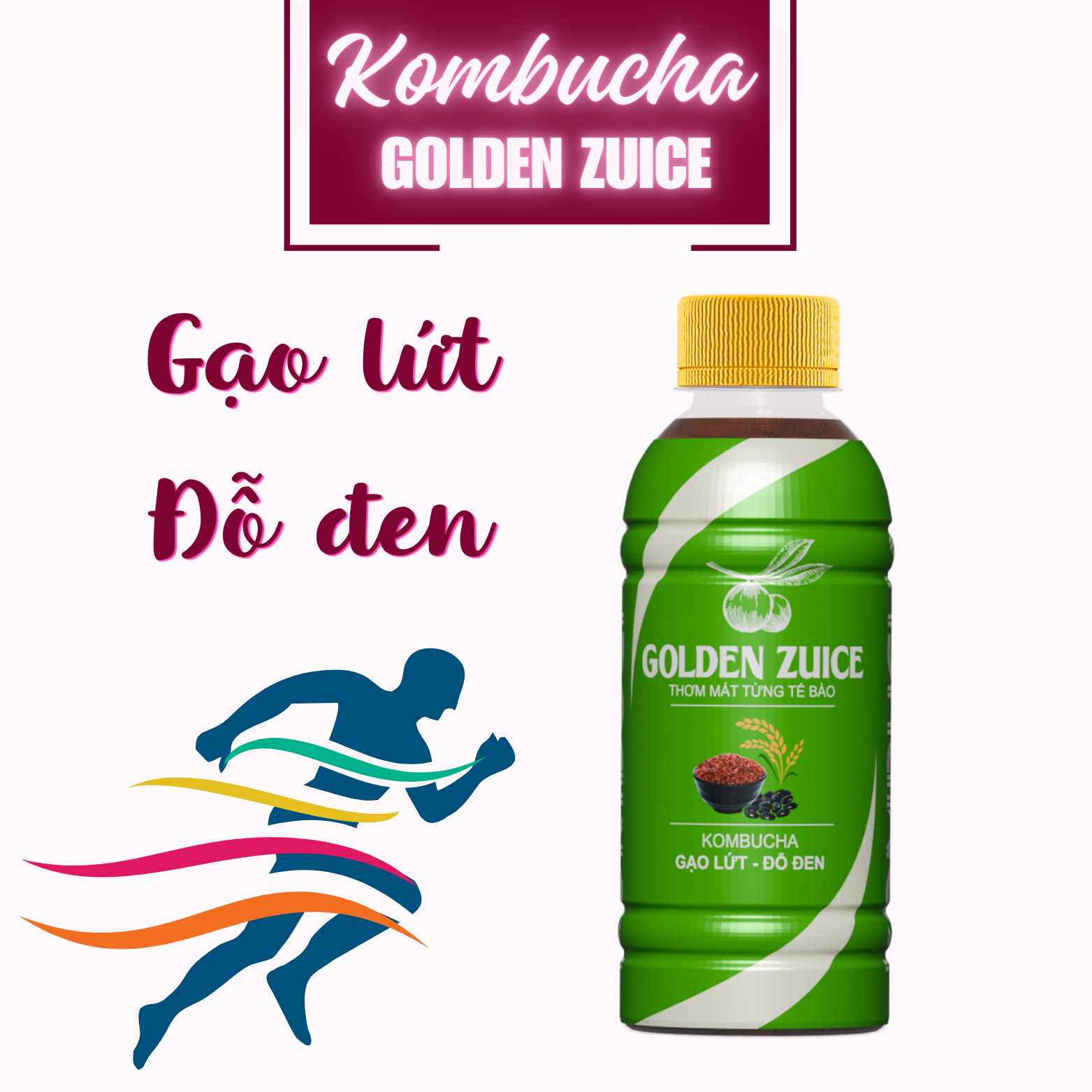 Kombucha Golden Zuice Chai 350 ML