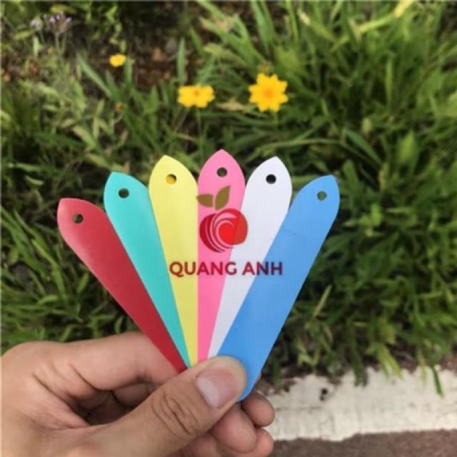 THẺ GHI TÊN CÂY TRỒNG, ĐỒ VẬT Hình Thoi Treo Dây Tiện Lợi