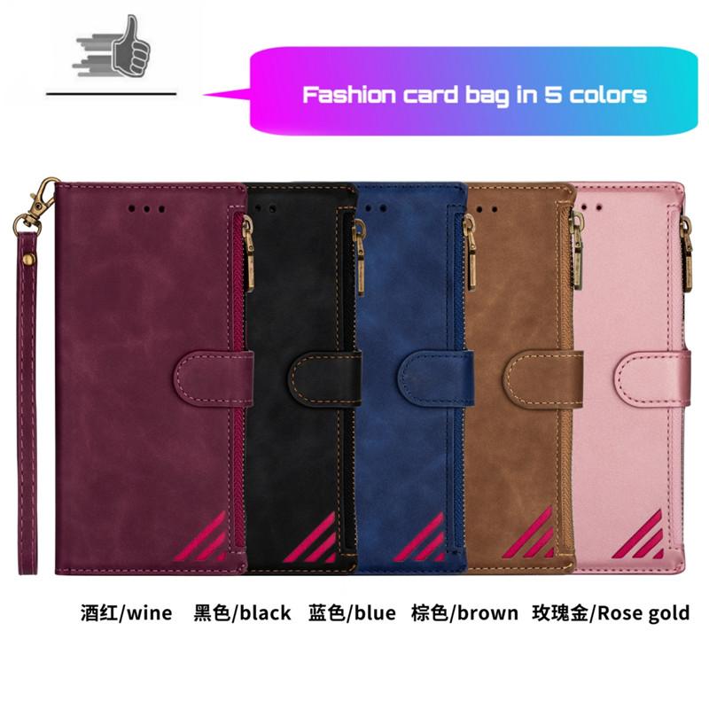 Bao Da Nắp Gập Có Ngăn Đựng Thẻ Cho Samsung Note20 Ultra Note10 Plus Lite / A81 Note 9 8 A72 A52 A32 5g