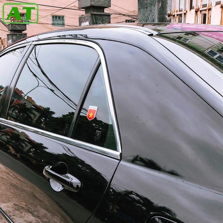 Logo Biểu Tượng Cờ Việt Nam Hợp Kim Không Gỉ Trang Trí Ô Tô Xe Hơi