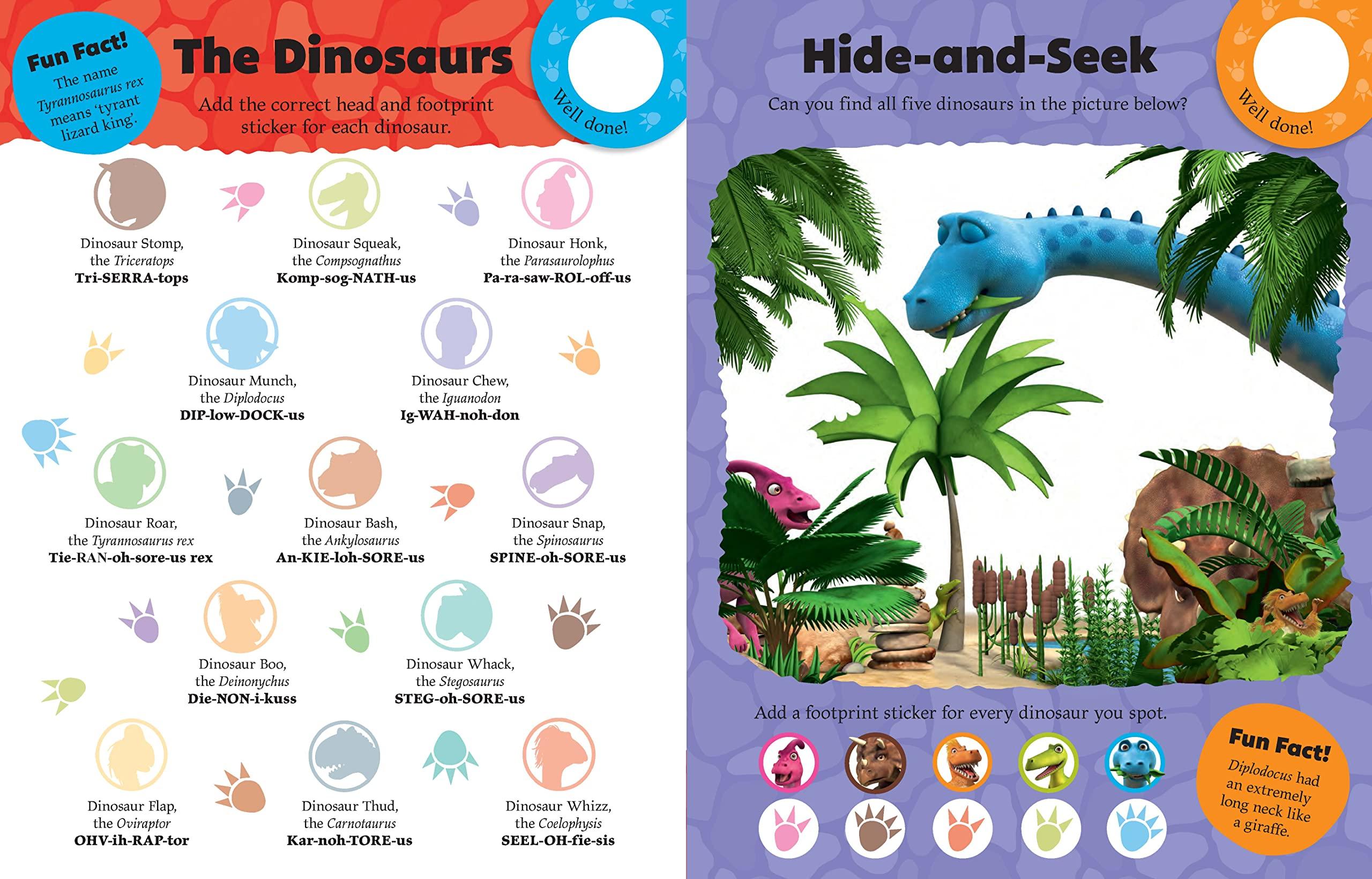 The World Of Dinosaur Roar! Sticker Book