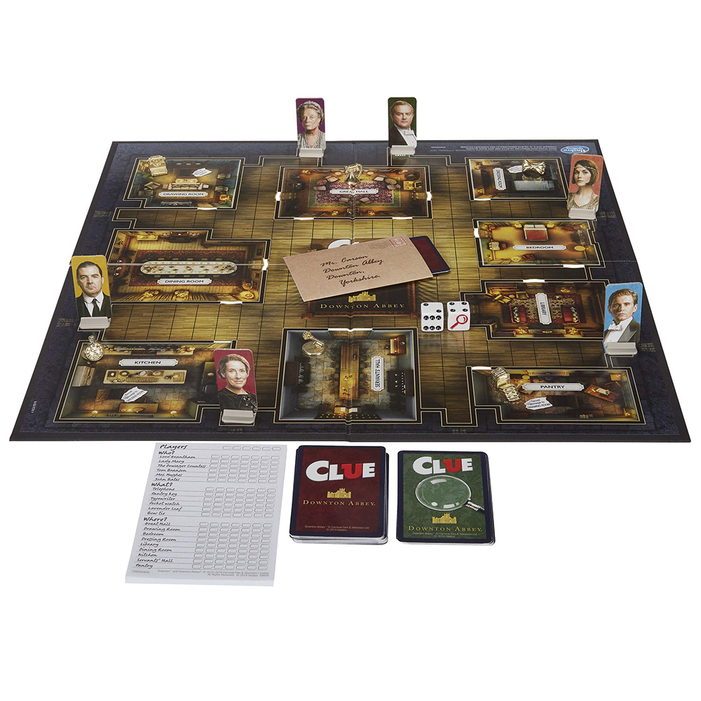 Bộ Board Game Giải Trí Downton Abbey Cluedo Trò Chơi Phá Án Hiện Đại