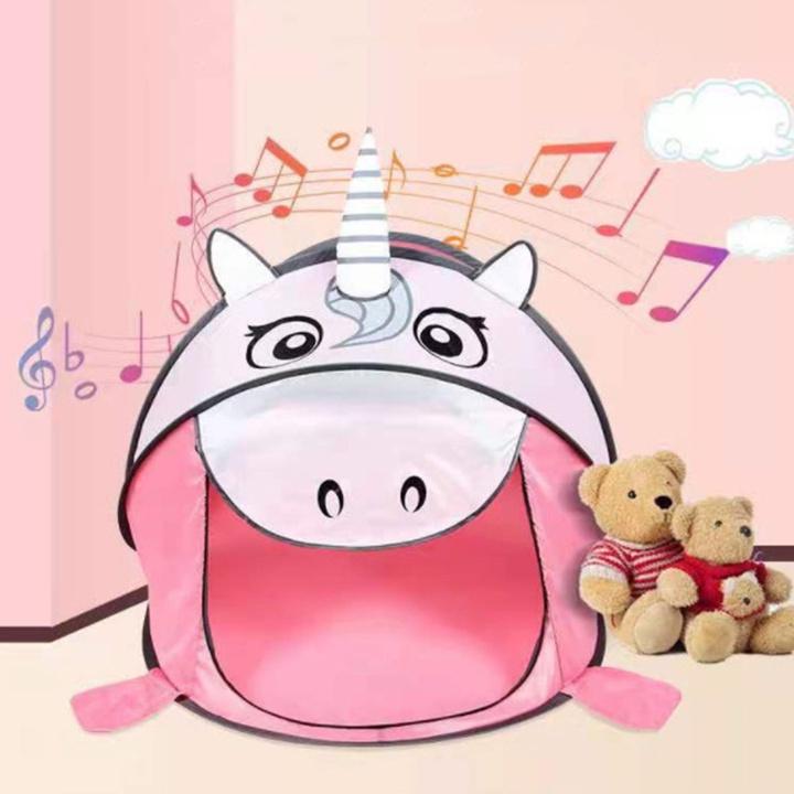Đồ Chơi Ngoài Trời Lều Cắm Trại ️TẶNG KÈM ĐÈN LED NHÁY️ Lều Tự Bung Hình Động Vật Dễ Thương Cho Bé