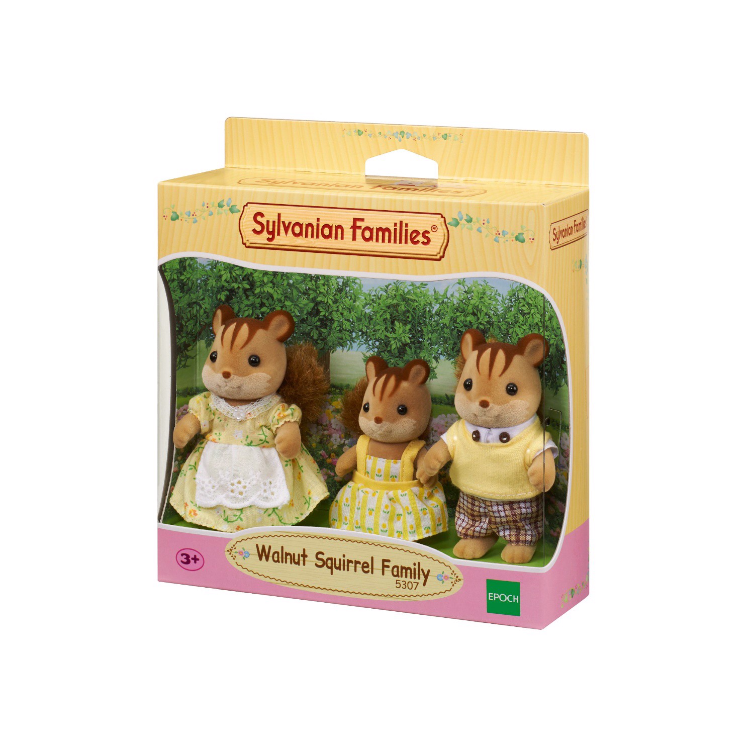 Đồ chơi mô hình Sylvanian Families Gia đình sóc Walnut - 3 nhân vật