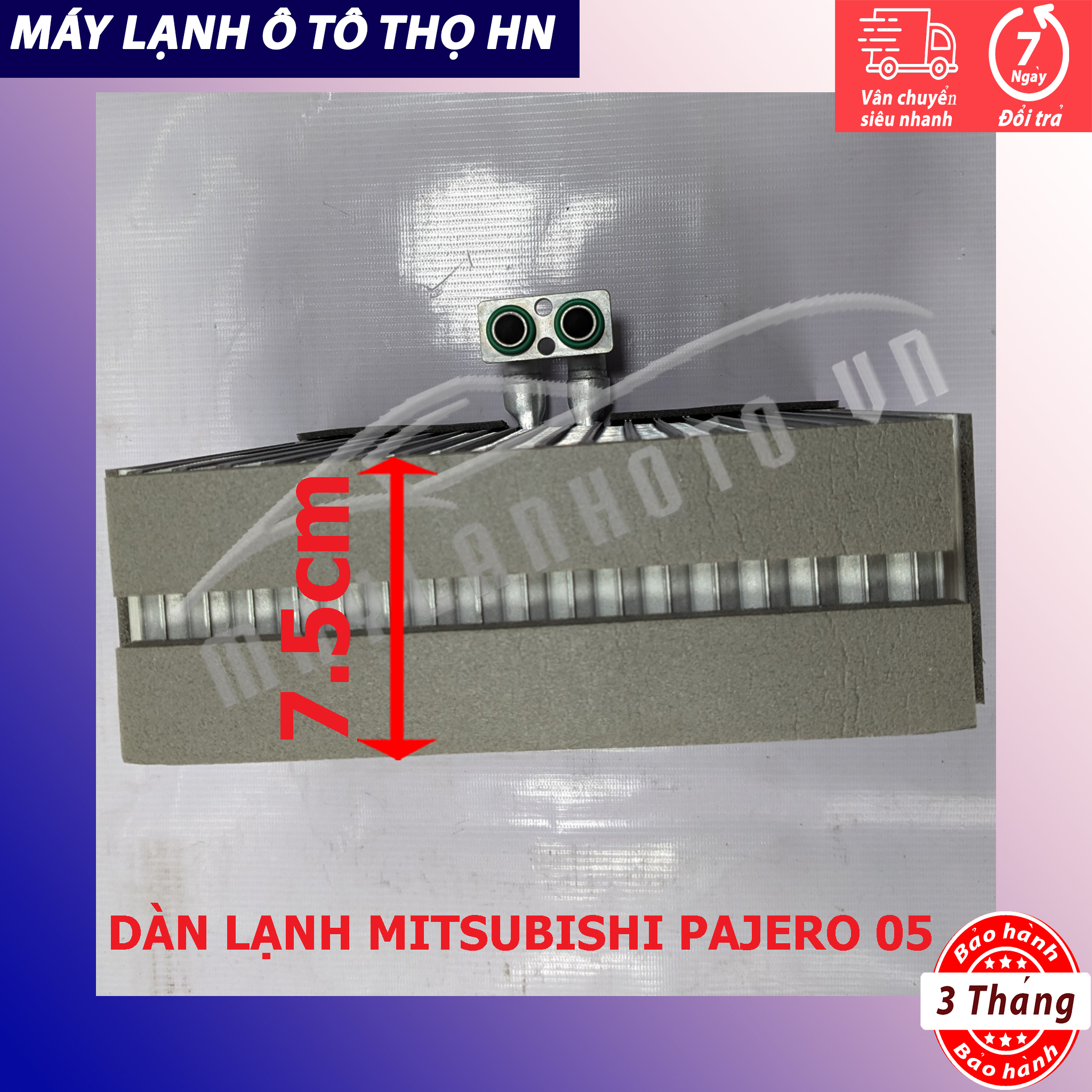 Dàn lạnh Mitsubishi Pajero-V31-V33-TYT Hiace / 2005 Hàng xịn Thái Lan