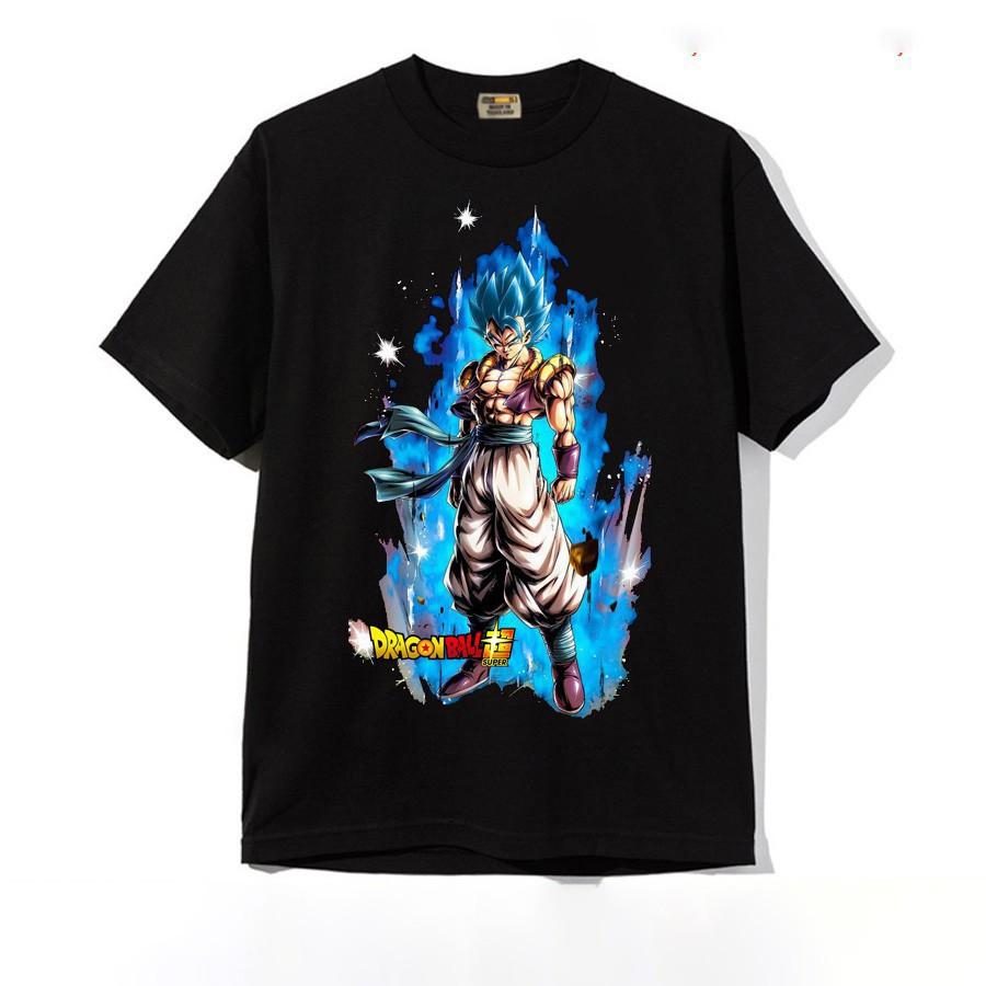 Áo thun in hình Songoku Dragon Ball màu đen GIA TỐT