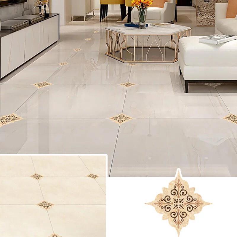 10 tấm Đề can dán tường, nền gạch hoa văn tuyệt đẹp size 11x11cm bám dính cực tốt không thấm nước