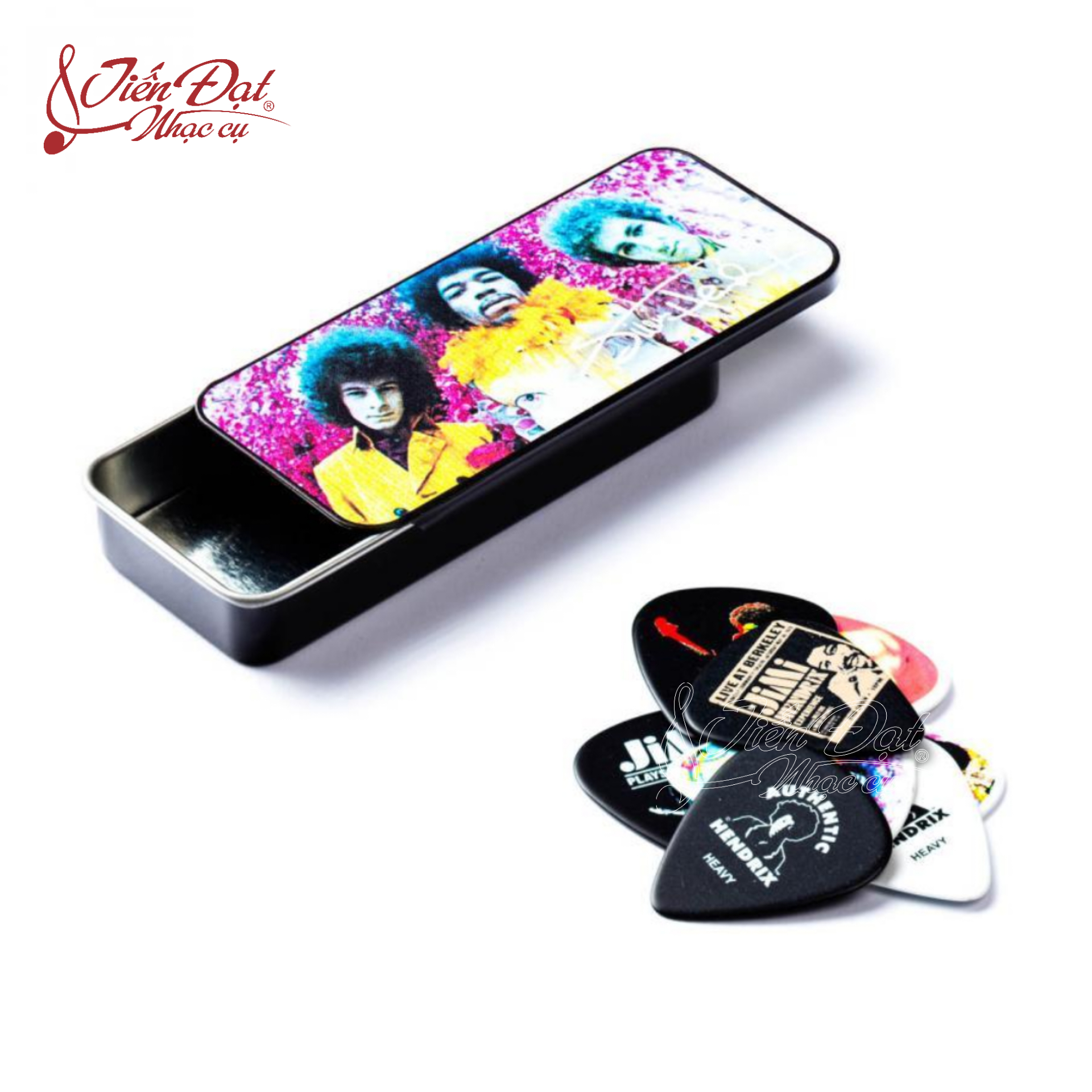 Pick Móng Gảy Dành Cho Đàn Guitar USA Jim Dunlop JHPT01M, 6 Chiếc