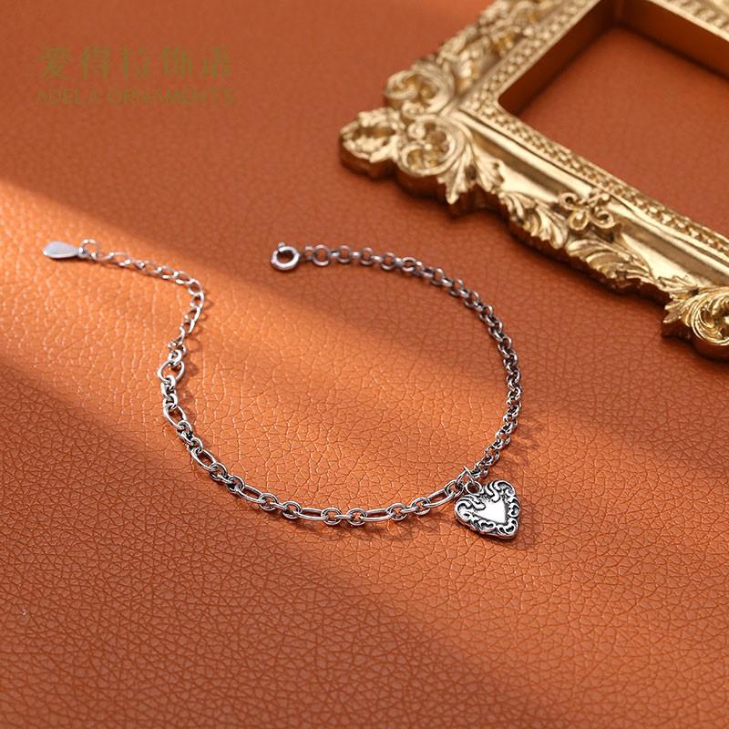 Lắc tay nam nữ trái tim sang trọng quyến rũ