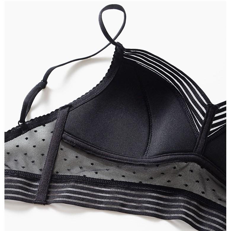 Bralette Ren Lưới Hở Lưng Cao Cấp Mới B145