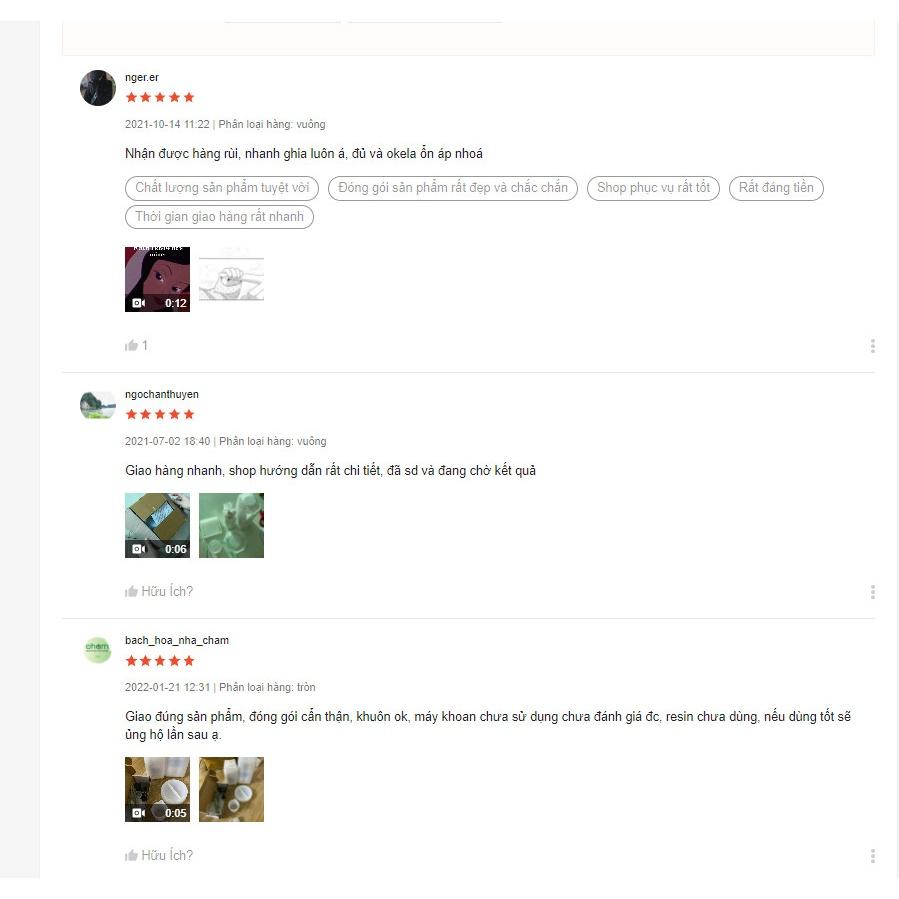 Khuôn Resin Hình Gạt Tàn Thuốc - Trường Thịnh Sài Gòn