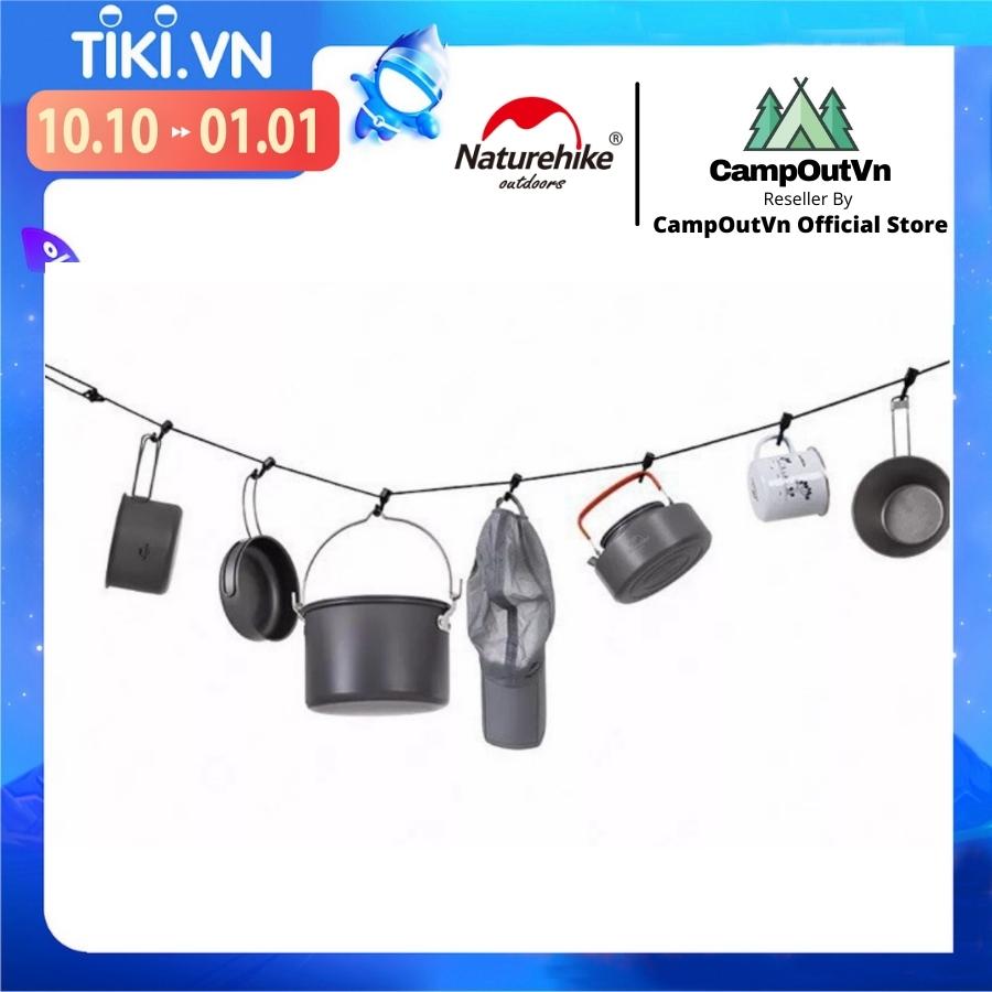 Đồ cắm trại Dây móc Naturehike NH19PJ040 gọn nhẹ chịu lực chắc chắn du lịch dã ngoại A111