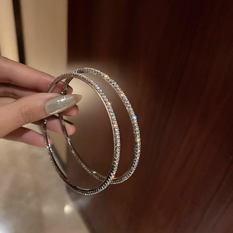 Bông tai thời trang nữ đính cườm lấp lánh BTAP TH211