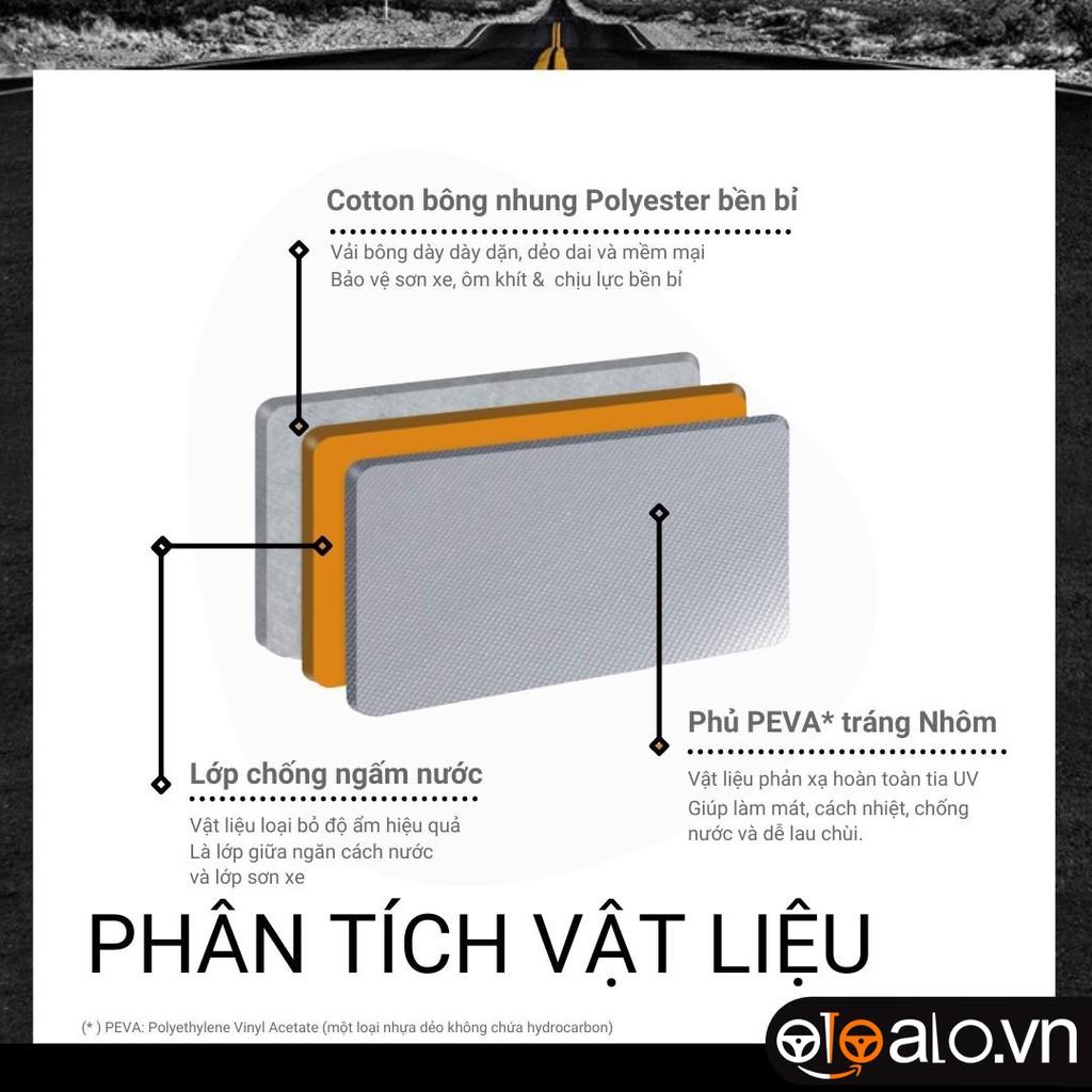 Bạt trùm che phủ xe ô tô Toyota Vios chuẩn 3 Lớp Cao Cấp Chống Nắng Nóng Nước Mưa Cháy Chống Bụi