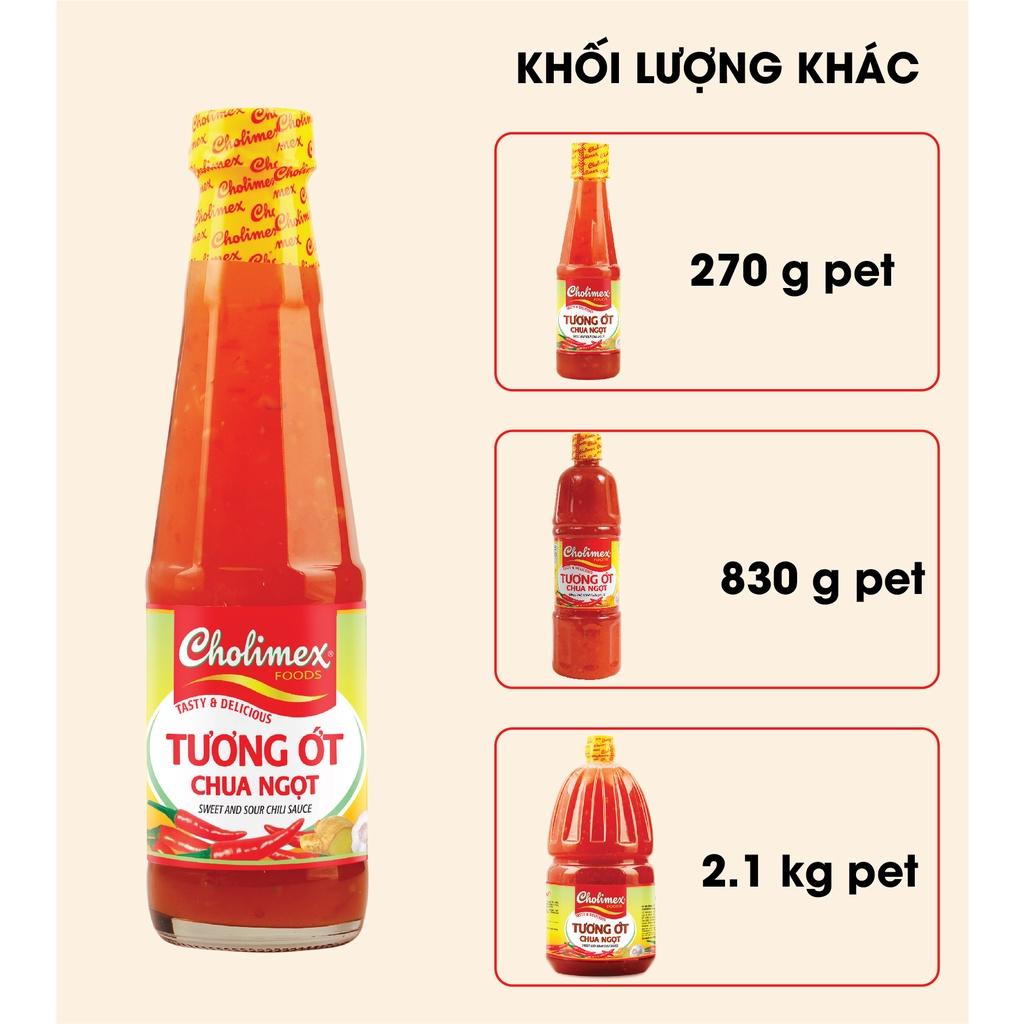 Tương ớt chua ngọt Cholimex chai thuỷ tinh 270g