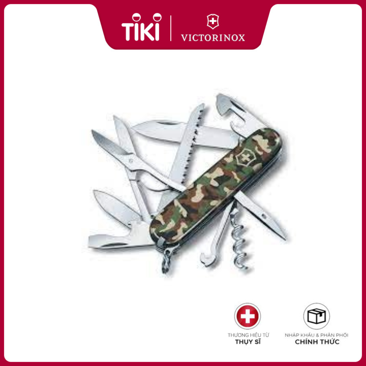 Dao đa năng VICTORINOX Huntsman - Hãng phân phối chính thức
