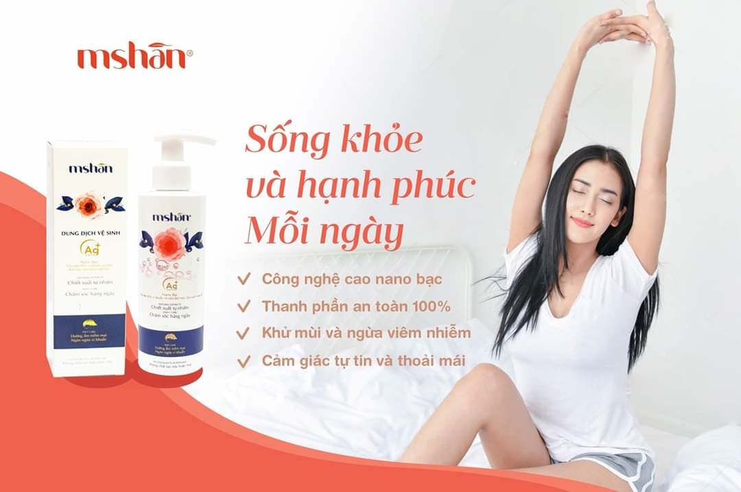 Combo 2 lọ dung dịch vệ sinh phụ nữ NANO bạc làm hồng và se kít vùng kín 100ml - Chính hãng