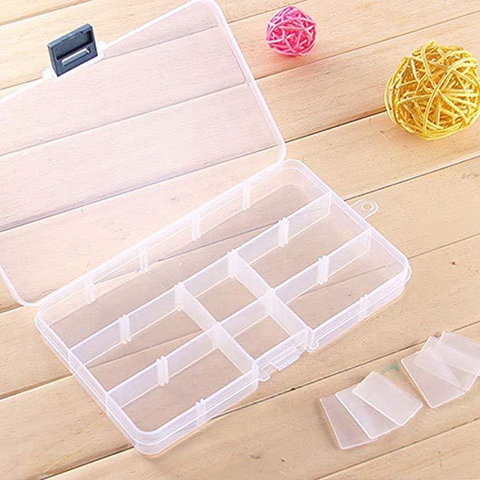 Hộp nhựa đựng trang sức 15 ngăn tiện lợi chất lượng cao