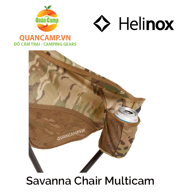 Ghế dã ngoại xếp gọn Helinox Savanna Chair Multicam