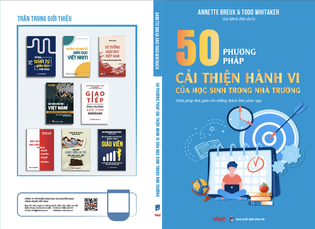 Sách 50 phương pháp cải thiện hành vi của học sinh trong nhà trường | Vettbooks