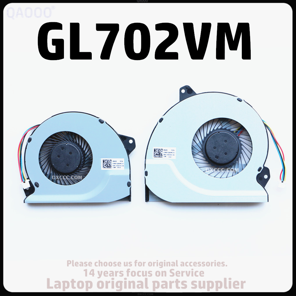 Quạt Làm Mát CPU & GPU FCN FJ9U / FJ9T Cho ASUS ROG Strix GL702VM GL702VMK