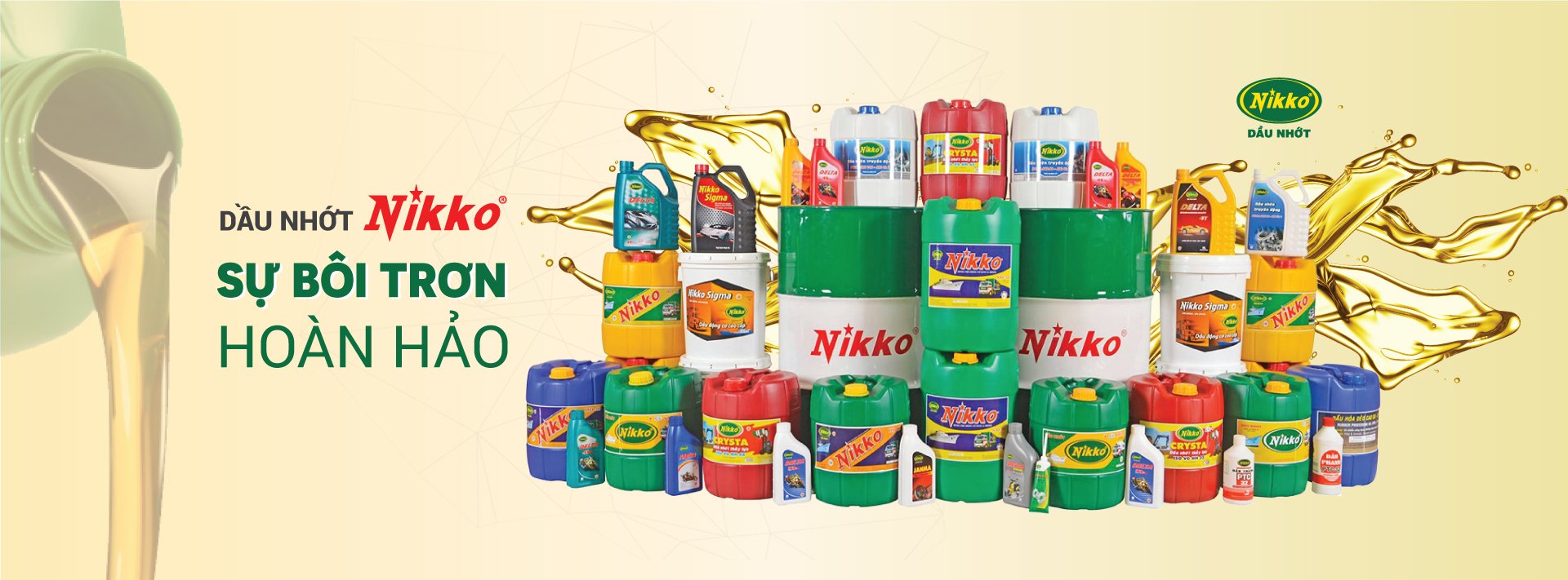 Dầu nhớt động cơ NIKKO DELTA 2T JASO FB 1L