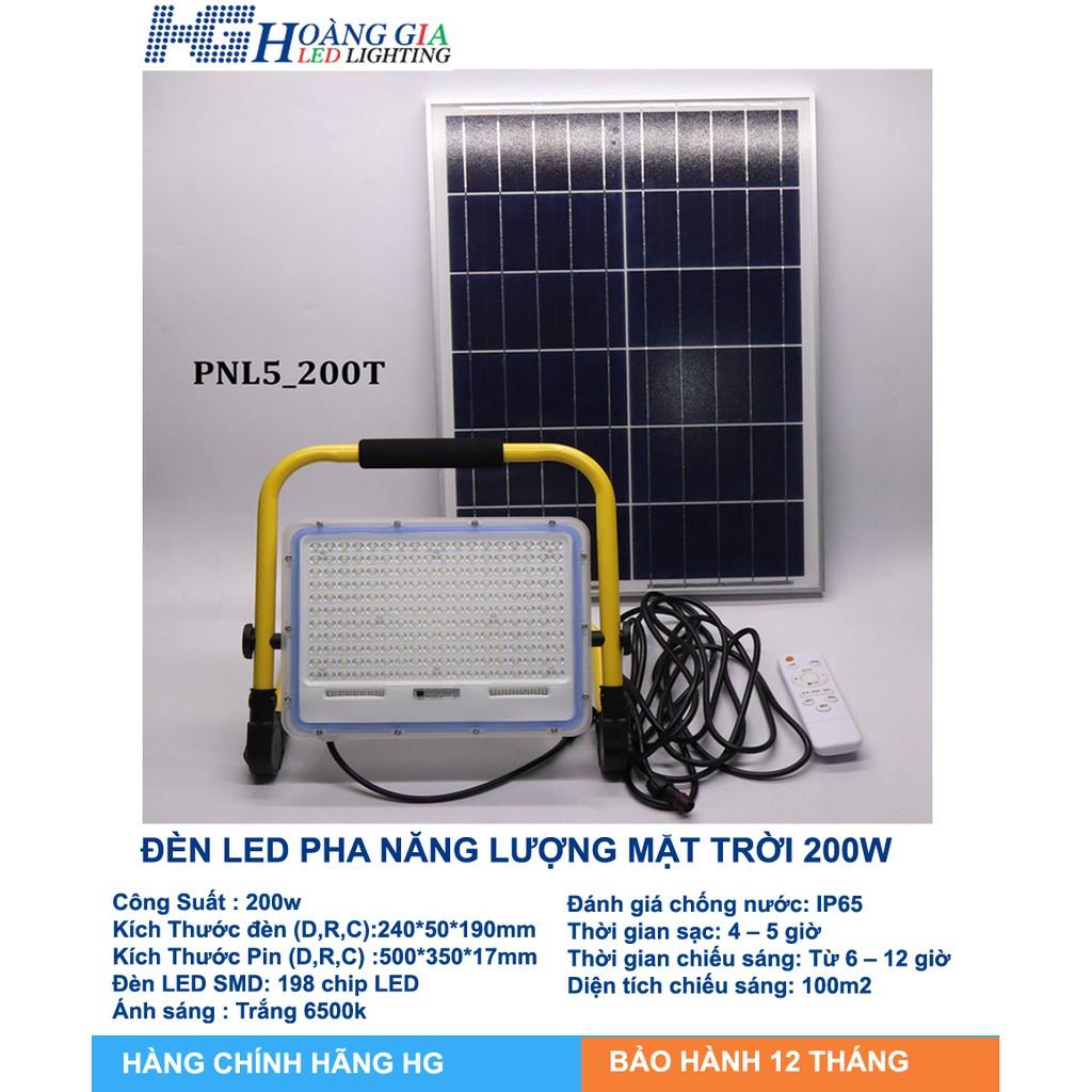 Đèn Năng Lượng Mặt Trời 200W