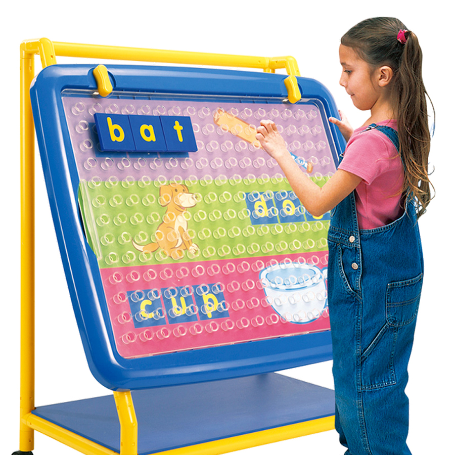 Dụng Cụ Dạy Học Gigo Toys Miếng Ghép Chữ Cái Tiếng Anh - Word Building Center#1401 1401