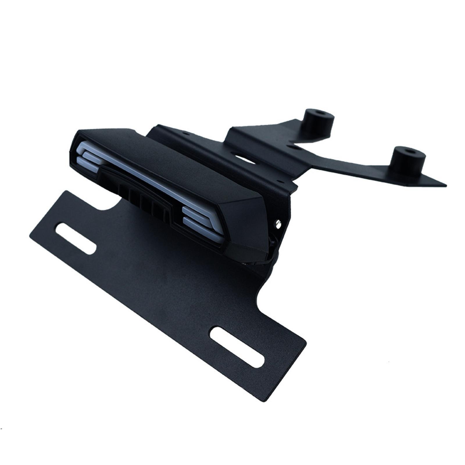 Motorcycle License Holder Registration Bracket LED Tail for 900