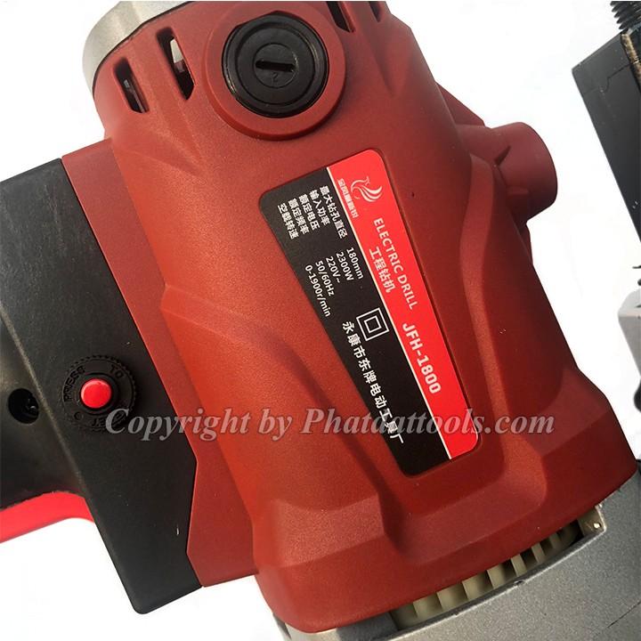 Máy khoan rút lõi betong đa năng JFH1800-Công suất 2300W-Bảo hành 6 tháng