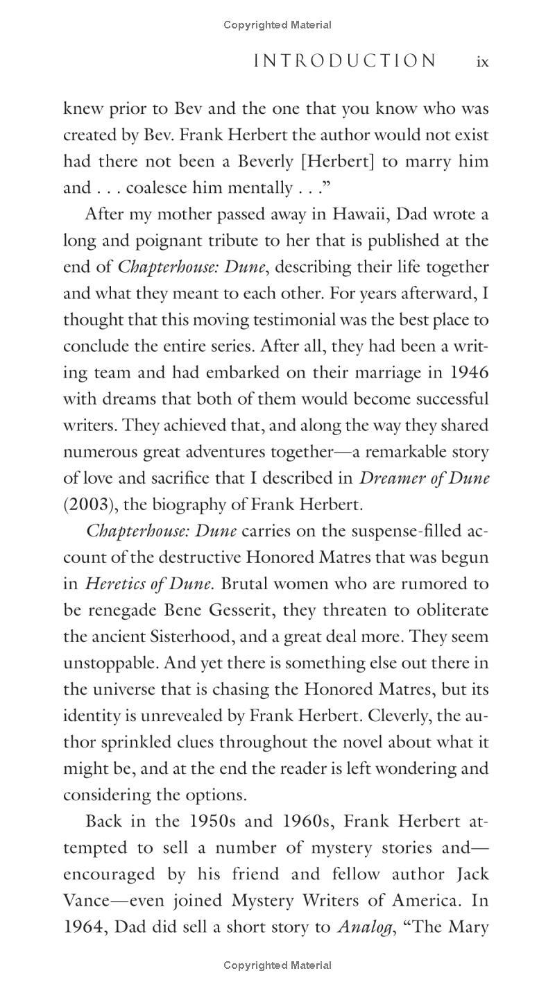 Sách ngoại văn: Chapterhouse: Dune