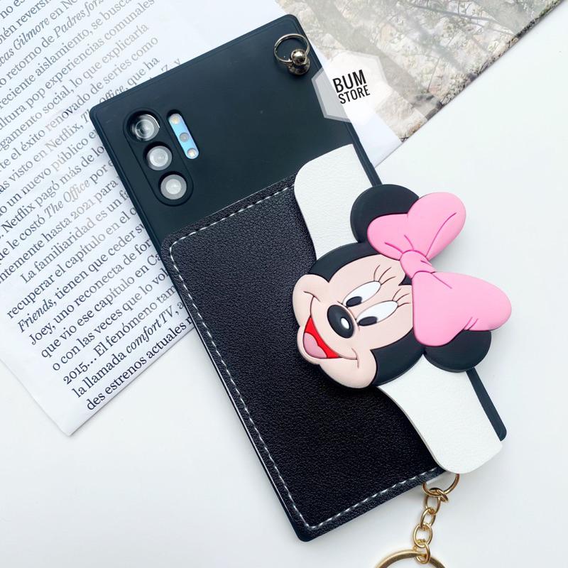 Ốp Lưng MICKEY Dạng Ví Cho Samsung Galaxy S23 Ultra / S23 PLus / S22 Ultra / S21 Ultra / S21 Plus / Note 20 Ultra / Note 20 / Note 10 Plus
