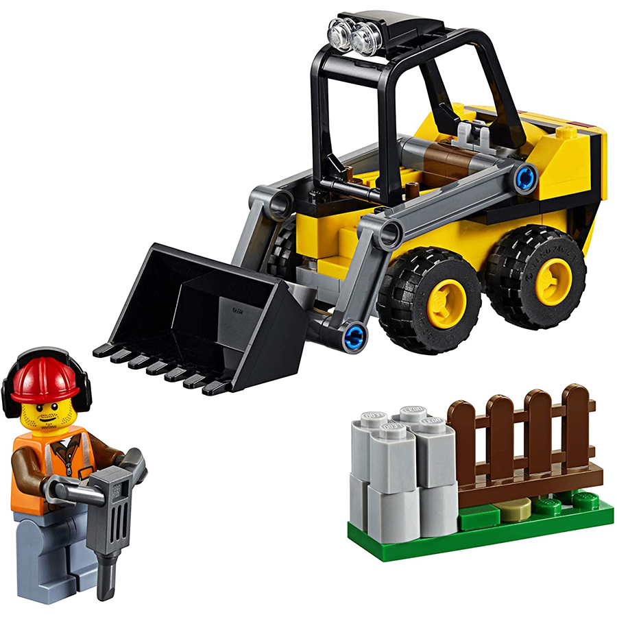 Đồ Chơi Lắp Ghép, Xếp Hình LEGO - Xe Xúc Công Trình 60219