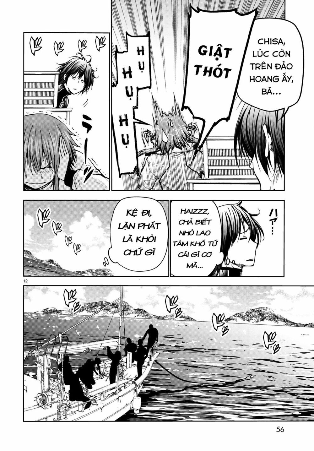 cô gái thích lặn - grand blue chapter 45 12