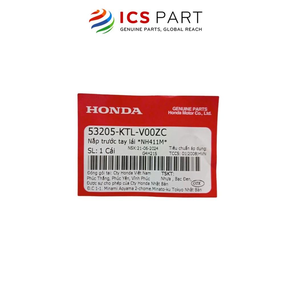 Bàn Thờ (Nắp Trước Tay Lái) HONDA Wave 100 (Anpha A) 2007-2011 Bạc Nh411M (1 Màu Sơn) (53205KTLV00ZC)